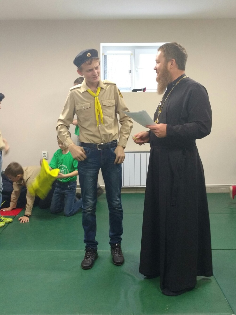 Ребята из 23 отряда Никольского храма НОРД "Русь" приняли участие в состязаниях, посвященные Дню Героев Отечества