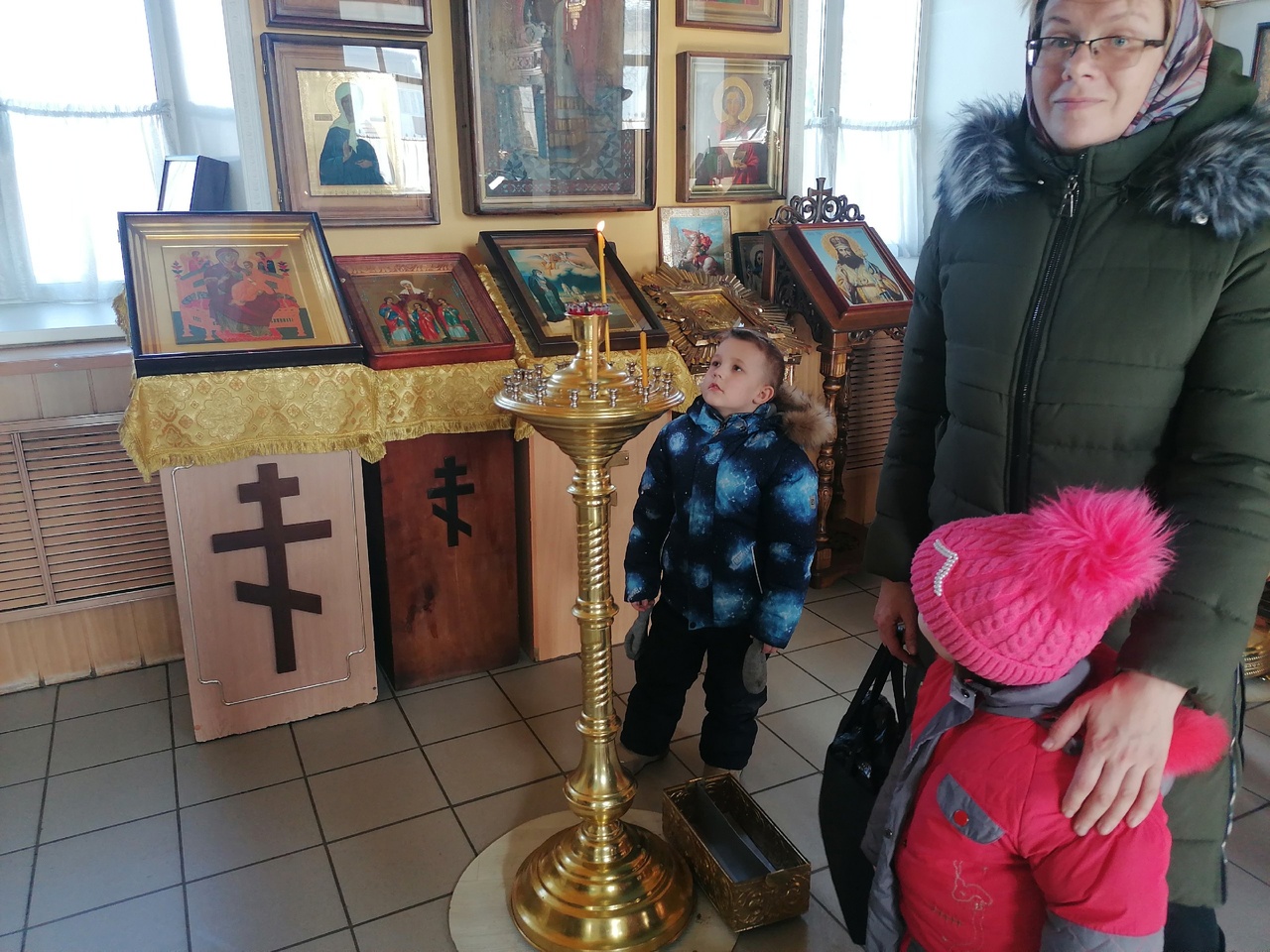 Состоялась экскурсия по храмовому комплексу дошкольников из детского сада