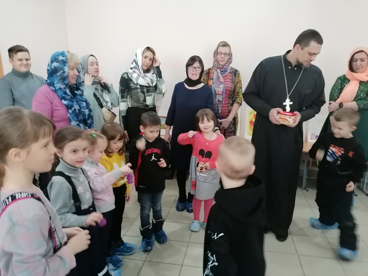 Состоялась экскурсия по храмовому комплексу дошкольников из детского сада