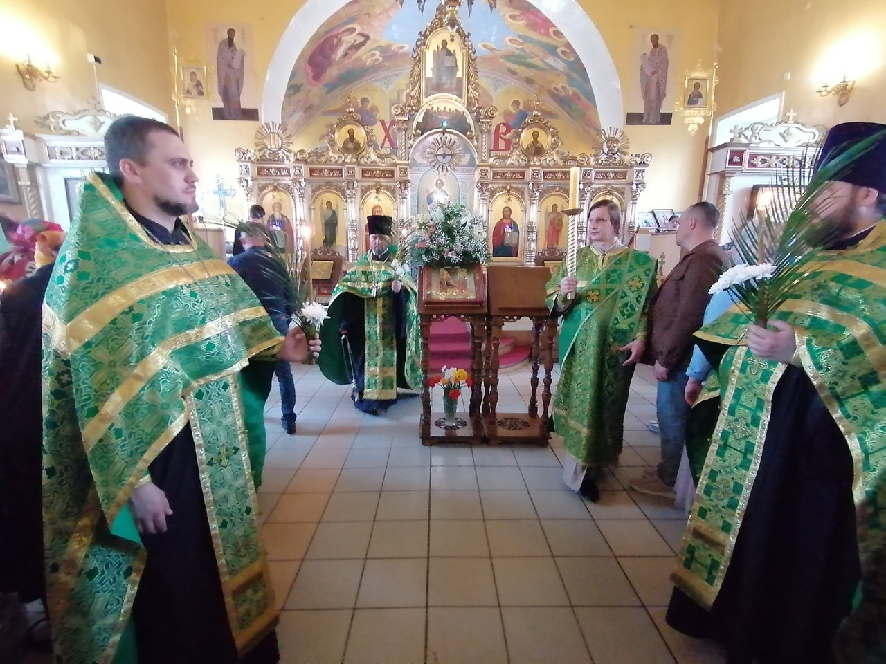 Всенощное бдение в канун Входа Господня в Иерусалим