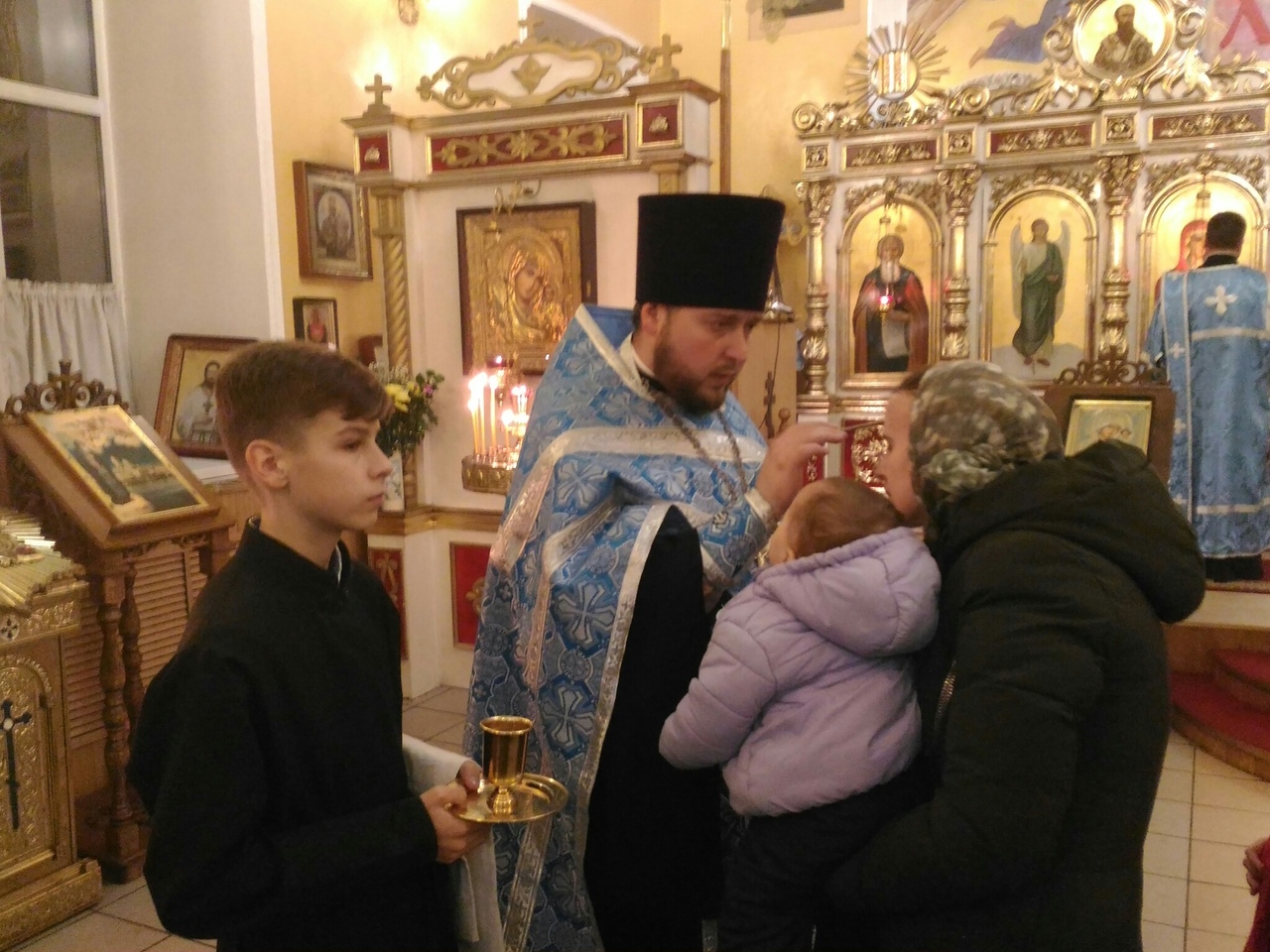 Всенощное бдение накануне праздника Введения во храм Пресвятой Богородицы