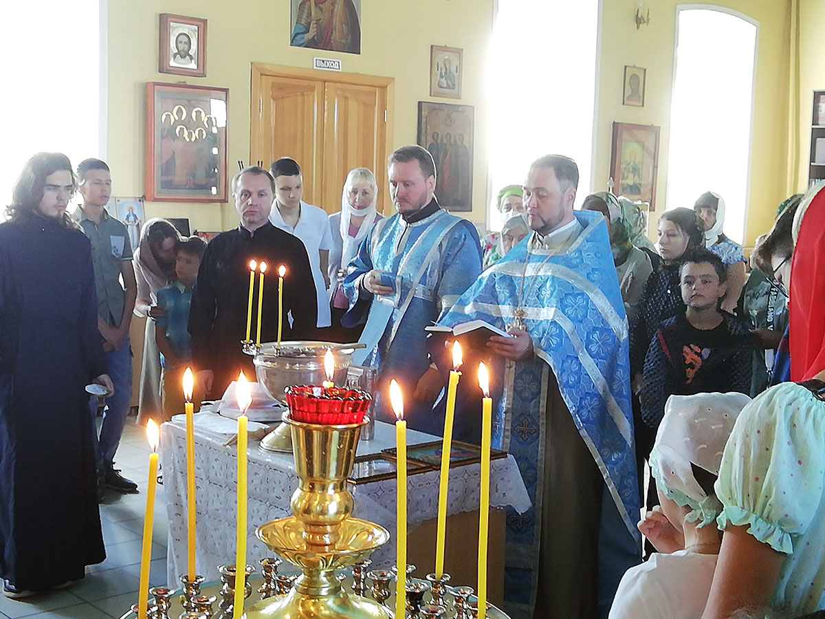 Молебен перед началом нового учебного года
