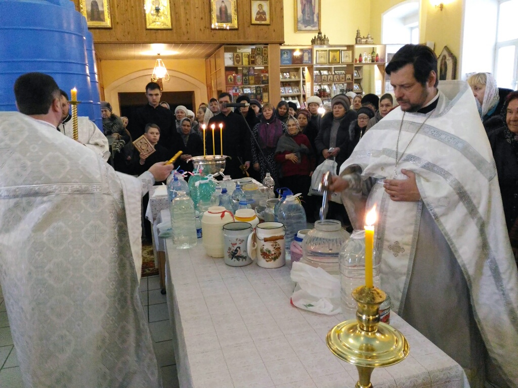 Крещенский сочельник в нашем храме