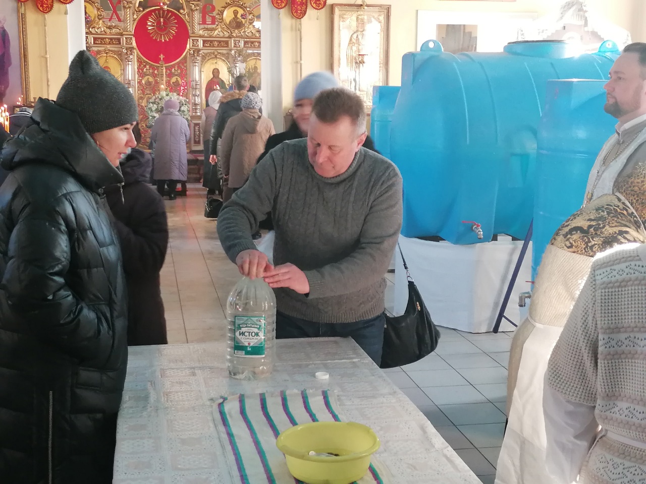 Празднование Крещение Господне