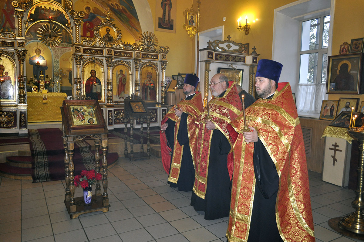 Всенощное бдение в канун дня Усекновения главы Иоанна Предтечи