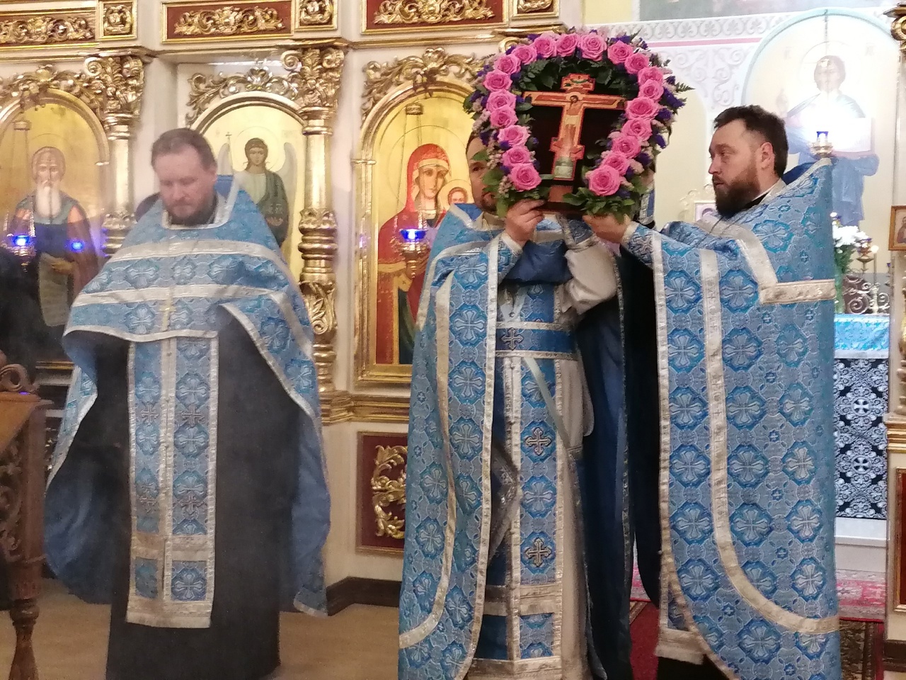 Всенощное бдение в канун Крестопоклонной Недели Великого поста и Благовещения