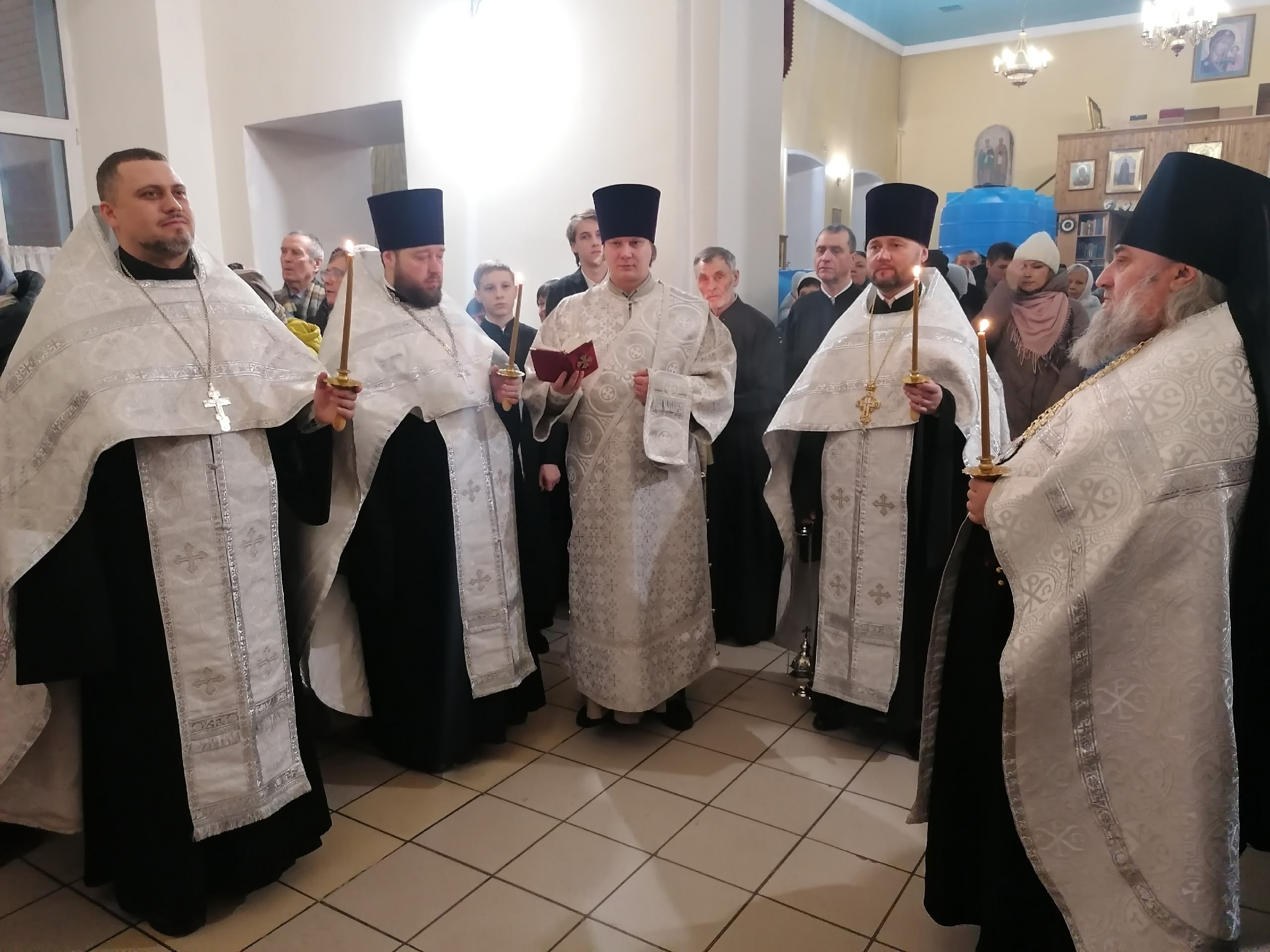 Всенощное бдение в канун Крещения Господня