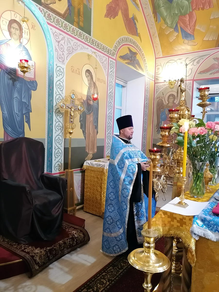 Всенощное бдение в канун праздника Покрова Пресвятой Богородицы