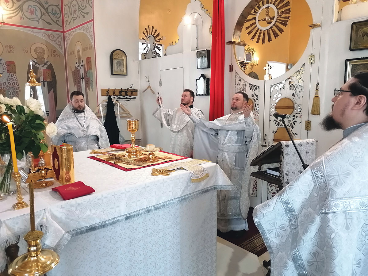 Крещенский сочельник в нашем храме