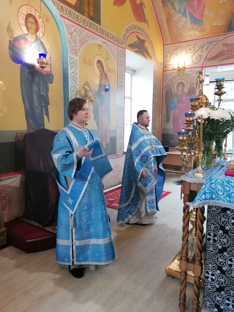 Празднование Благовещение Богородицы