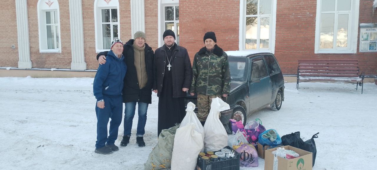 Прихожане Никольского храма  отправили гуманитарную помощь в зону СВО