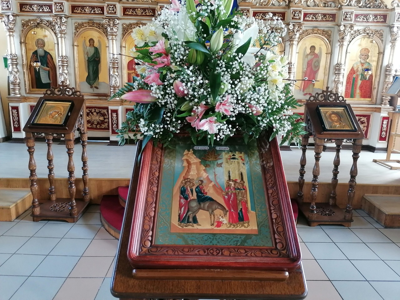 Всенощное бдение в канун Входа Господня в Иерусалим