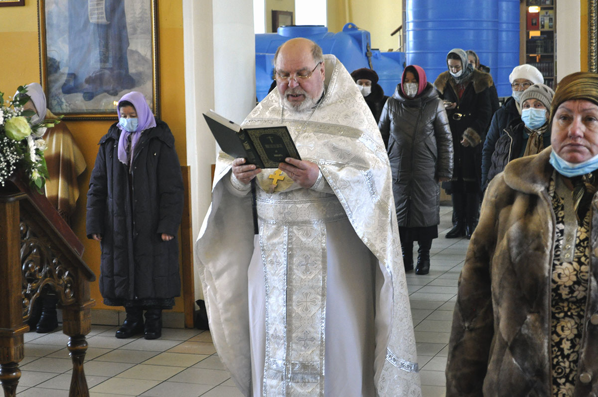 Крещенский сочельник в нашем храме