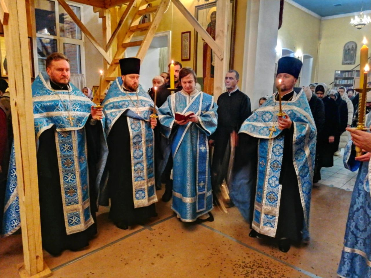 Всенощное бдение в канун празднования Введения во храм Пресвятой Богородицы