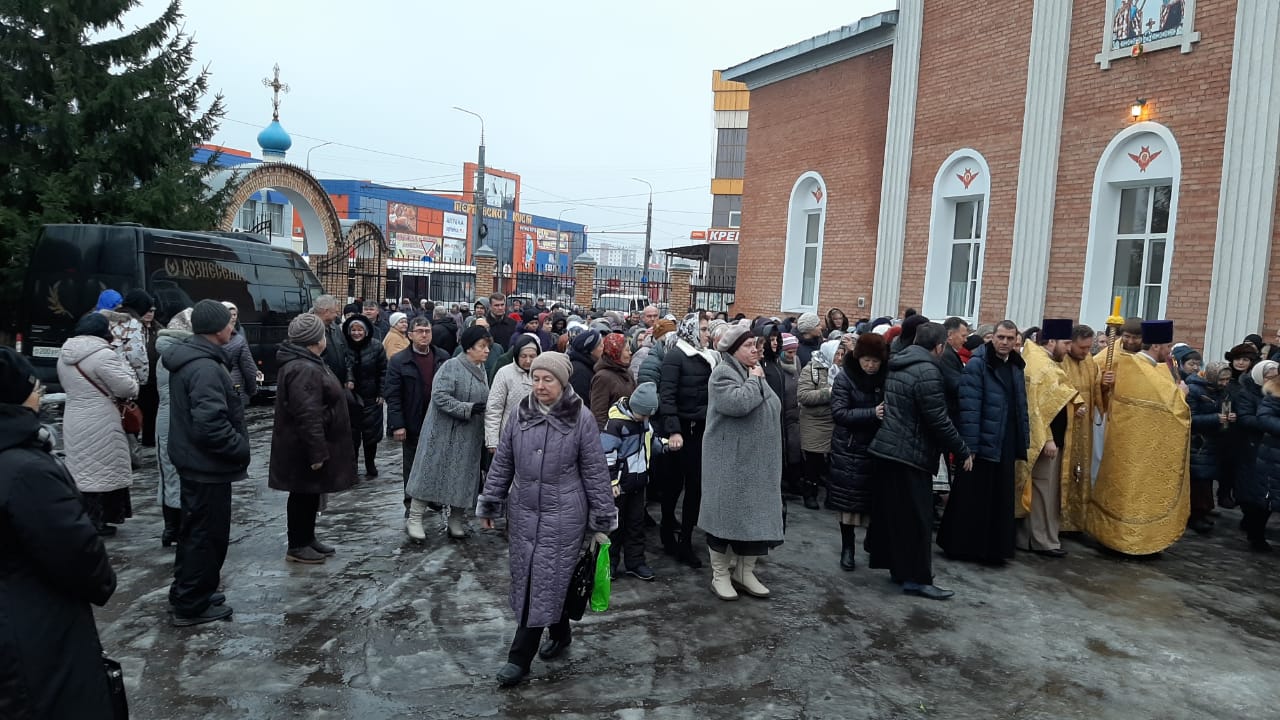 Празднование престольного праздника нашего храма