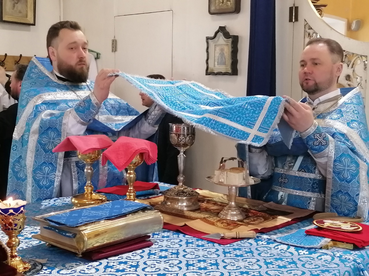 Празднование Благовещение Богородицы