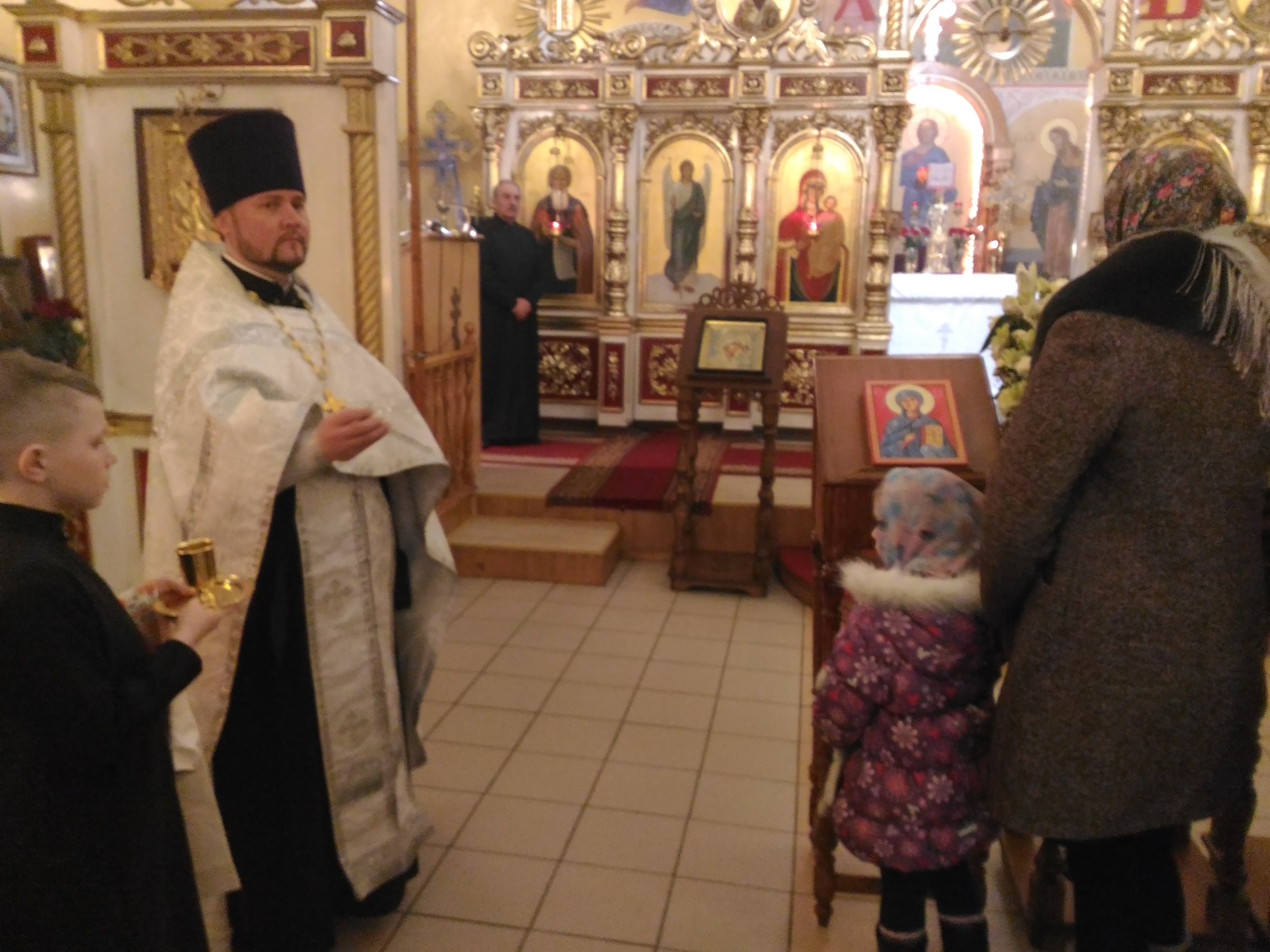 В наш храм доставлена икона равноапостольной Нины, просветительницы Грузии