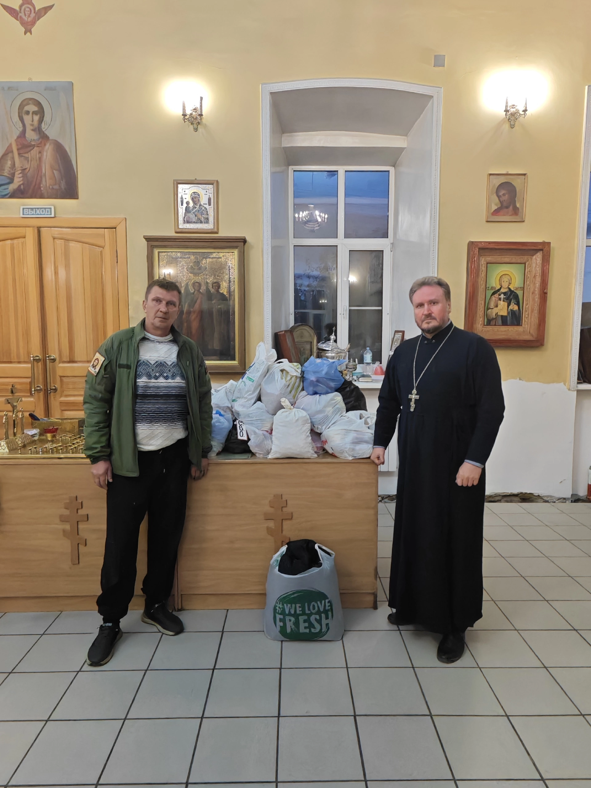 Из Никольского храма в Терновке отправили очередную партию гуманитарной помощи для участников СВО