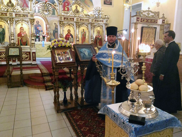 Всенощное бдение накануне Недели 20-ой по Пятидесятнице и праздника Покрова Пресвятой Богородицы