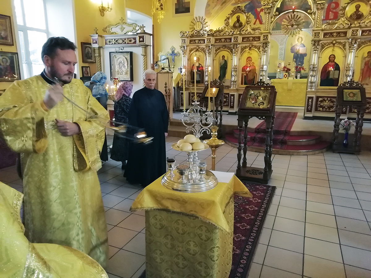 Всенощное бдение в канун дня Усекновения главы Иоанна Предтечи