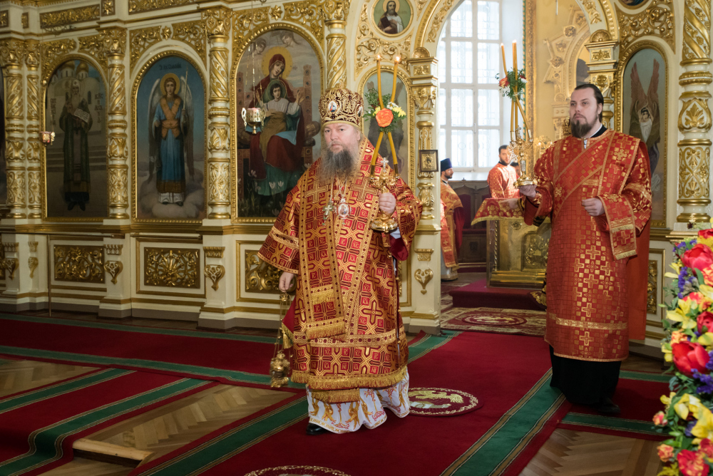 В праздник Собора новомучеников и исповедников Церкви Русской митрополит Серафим принял поздравления с днем Ангела