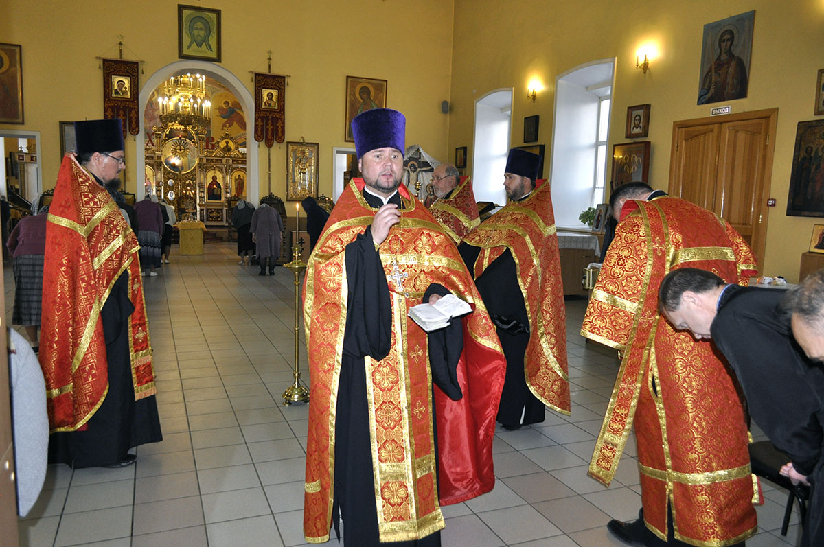 Всенощное бдение в канун дня Усекновения главы Иоанна Предтечи