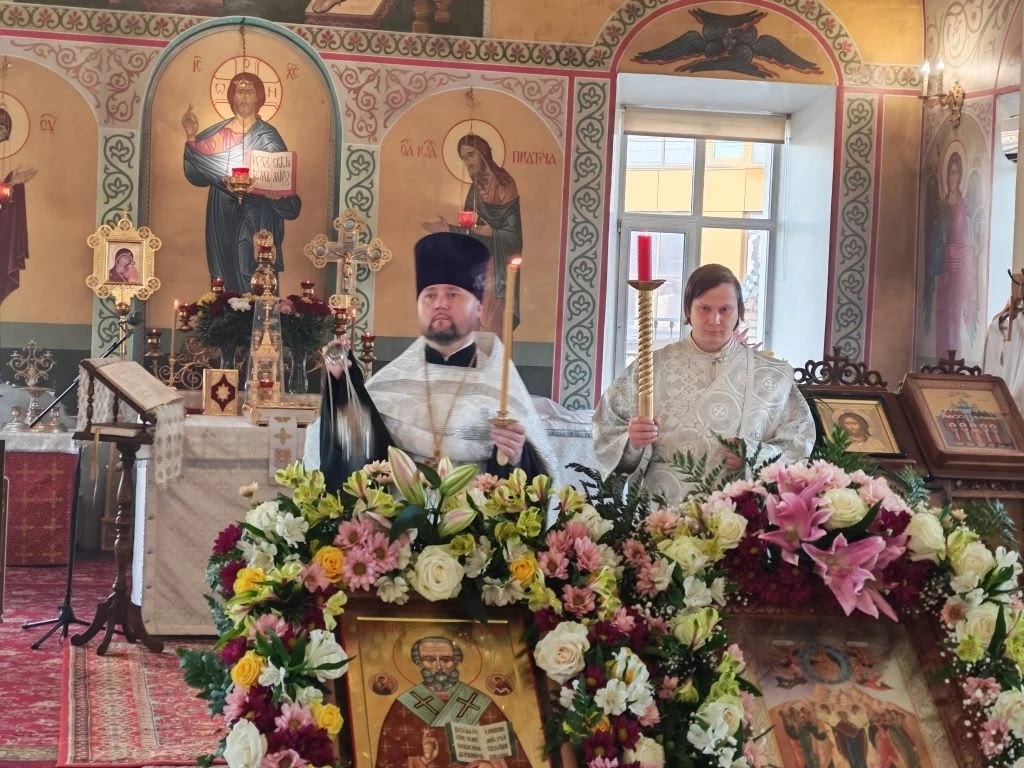 Всенощное бдение в канун престольного праздника нашего храма