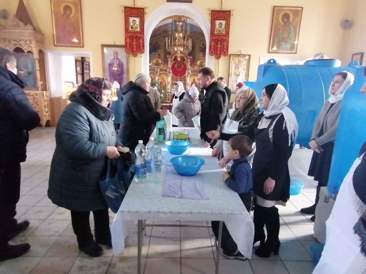 Празднование Крещение Господне