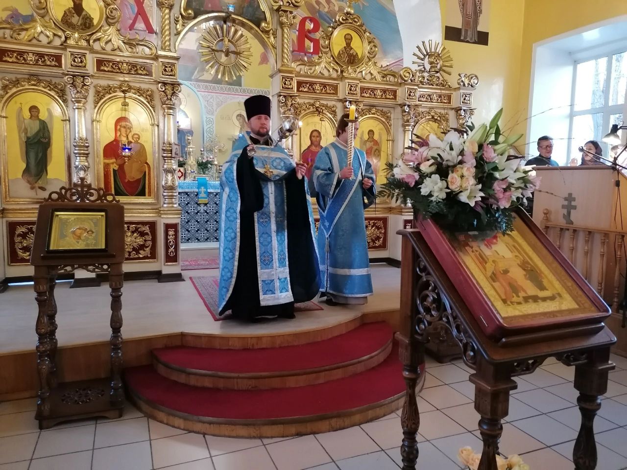 Всенощное бдение в канун праздника Благовещения Богородицы
