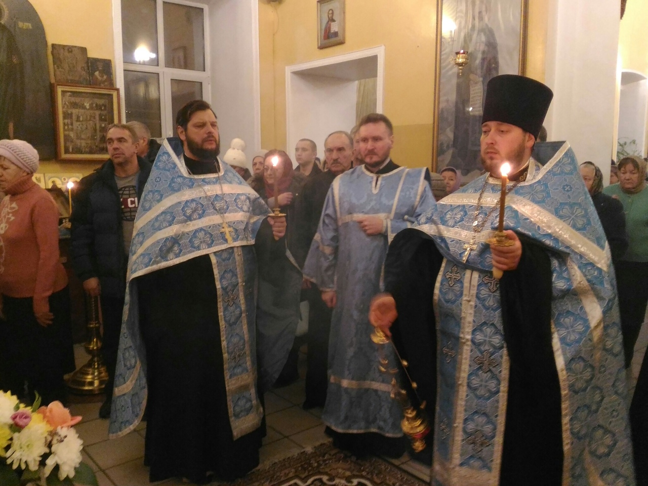 Всенощное бдение накануне праздника Введения во храм Пресвятой Богородицы