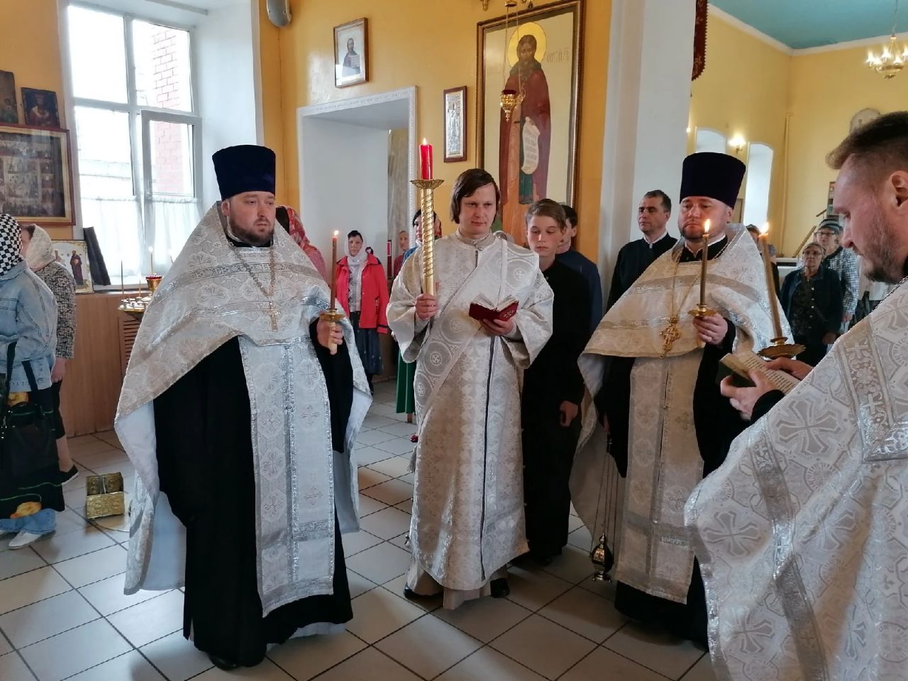 Всенощное бдение в канун праздника Вознесение Господне