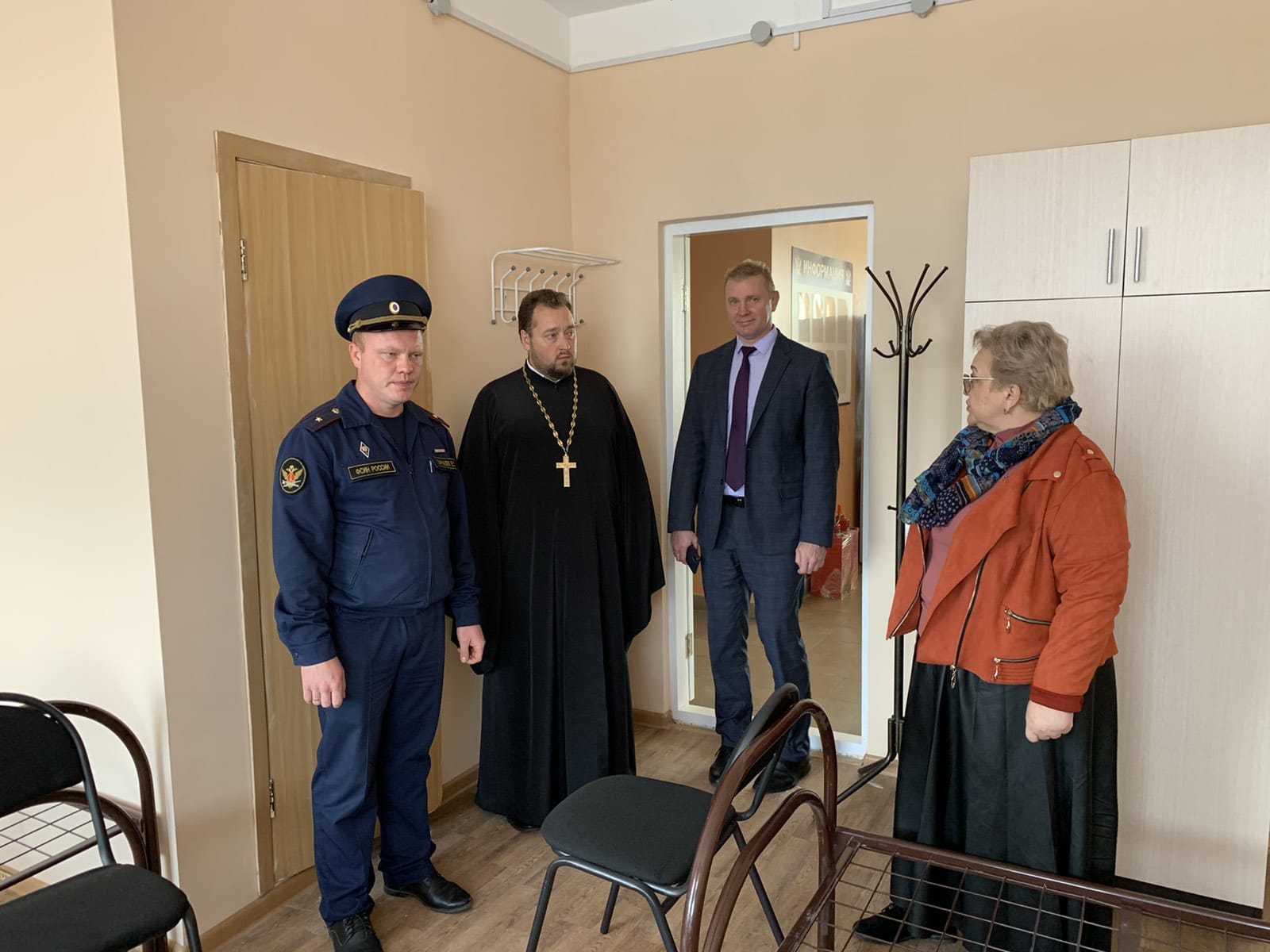Протоиерей Антоний Шварев принял участие в открытии исправительного центра в Беково 
