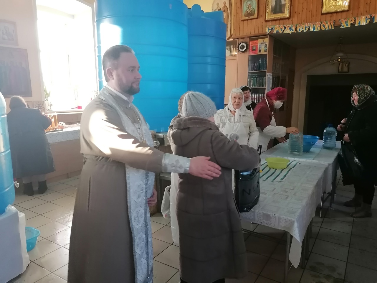 Празднование Крещение Господне
