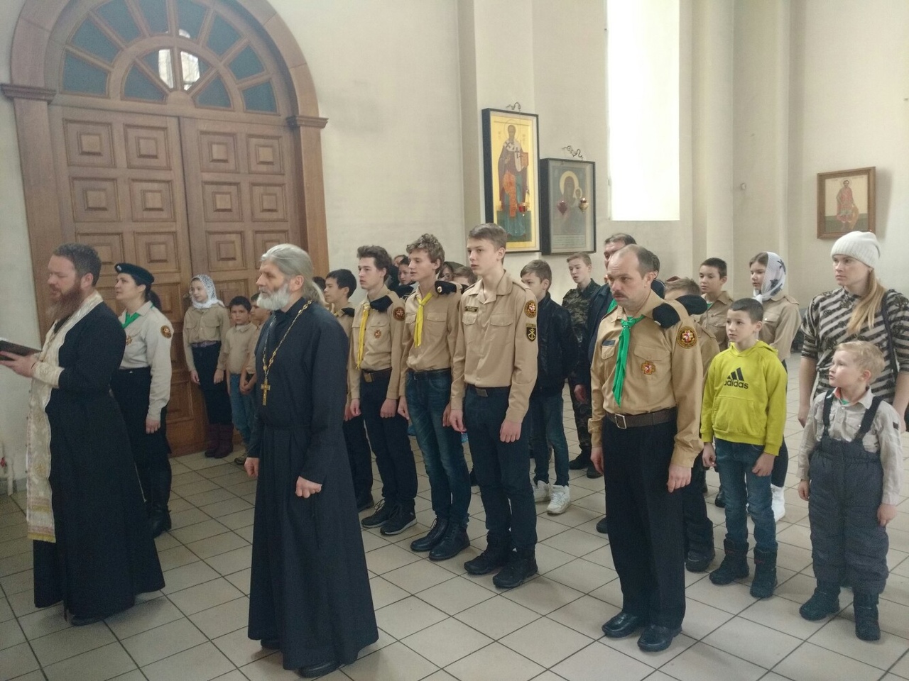 Ребята из 23 отряда Никольского храма НОРД "Русь" приняли участие в состязаниях, посвященные Дню Героев Отечества