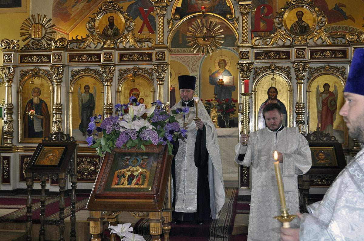 Всенощное бдение в канун праздника Вознесение Господне