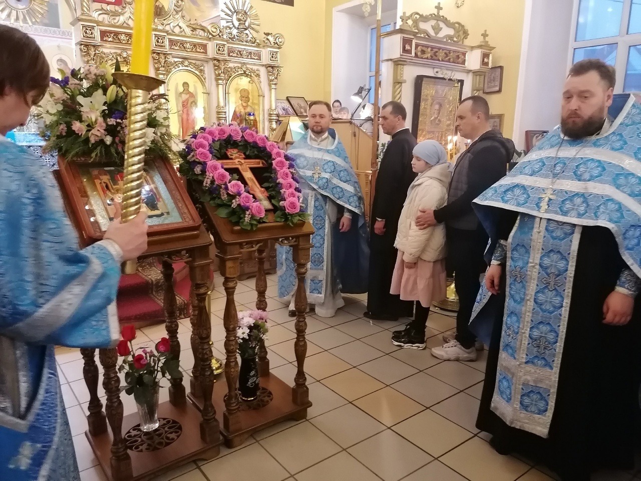Всенощное бдение в канун Крестопоклонной Недели Великого поста и Благовещения