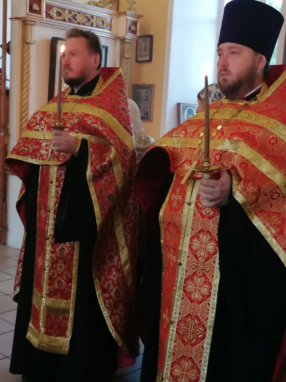 Всенощное бдение в канун престольного праздника нашего храма 