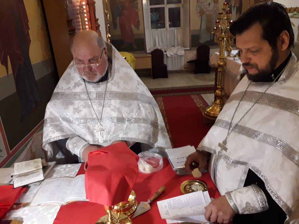 Великая вечерня в праздник Рождества Христова 