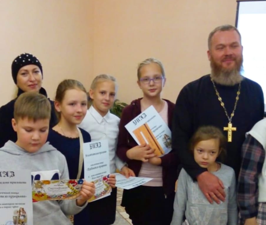 Команда от нашего храма победила в викторине для воспитанников воскресных школ г. Пензы 