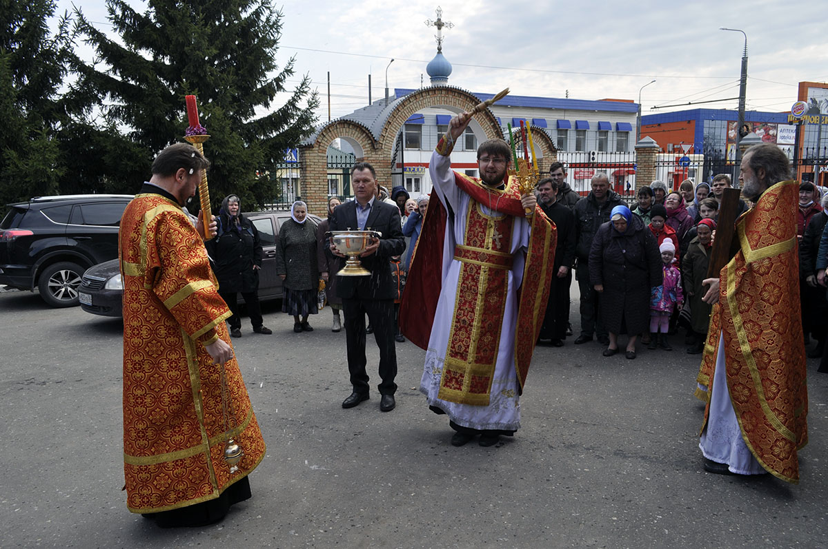 Празднование Антипасхи в Никольском храме
