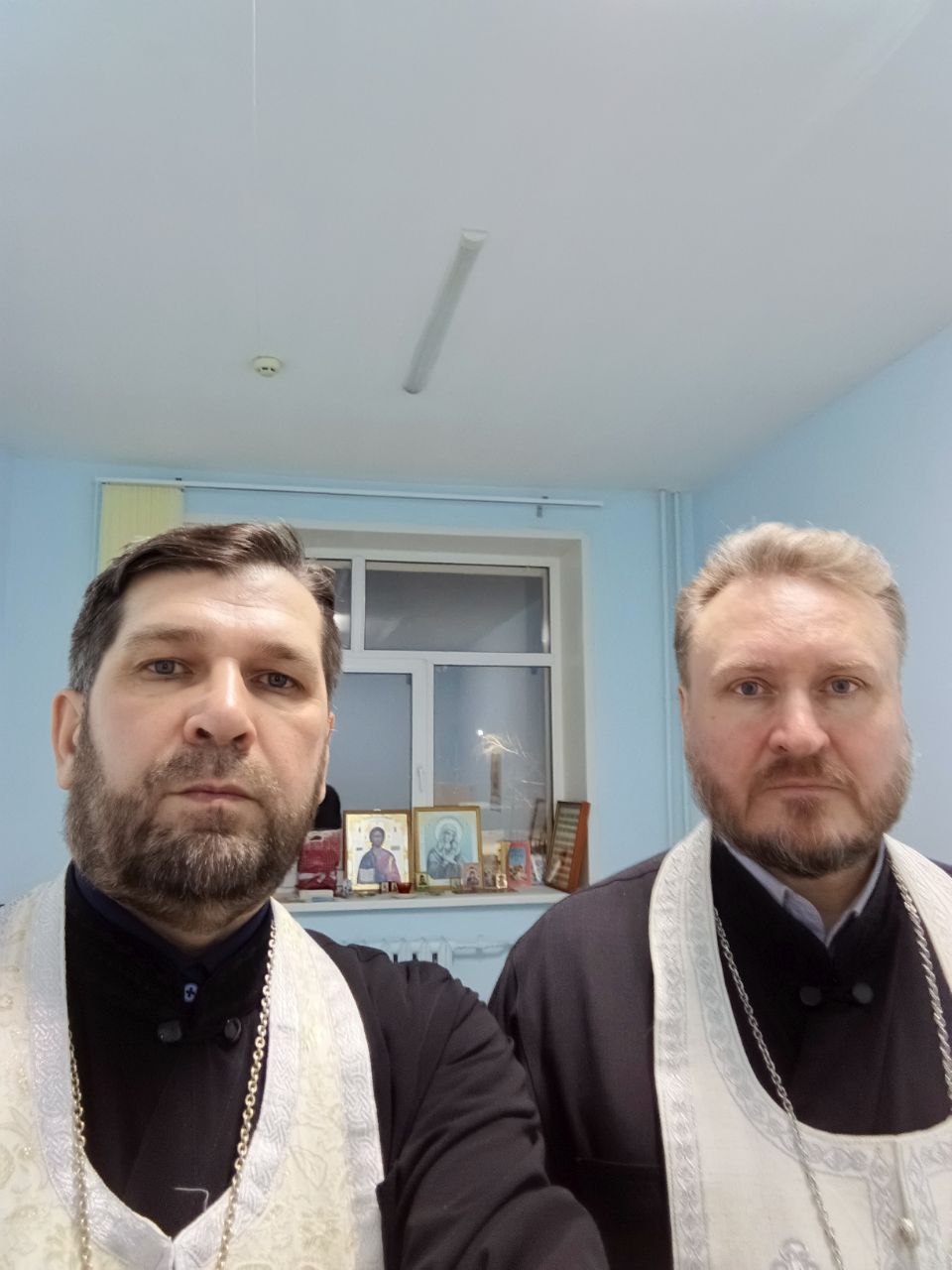 Священники посетили раненых бойцов