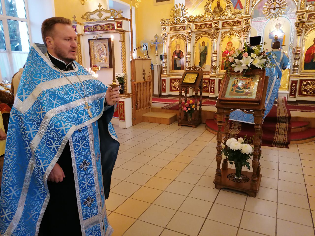 Всенощное бдение в канун праздника Рождества Пресвятой Богородицы 