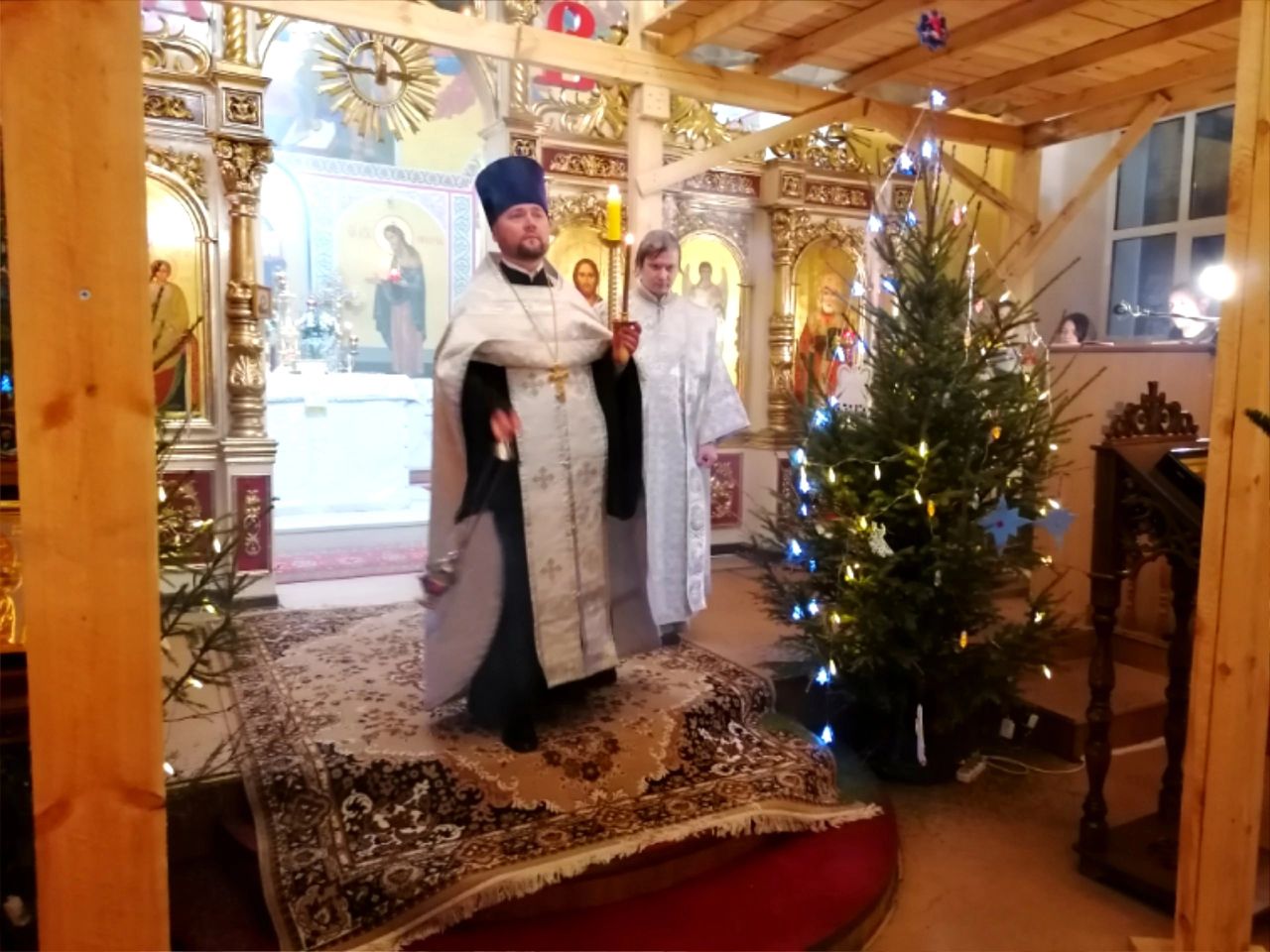 Всенощное бдение в канун Крещения Господня