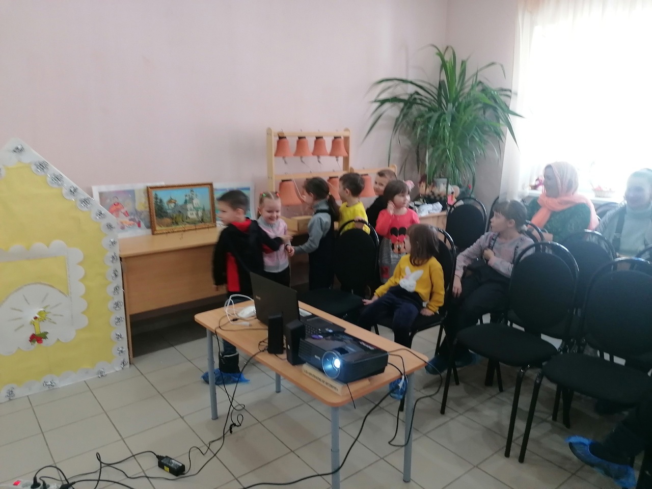 Состоялась экскурсия по храмовому комплексу дошкольников старшей группы детского сада