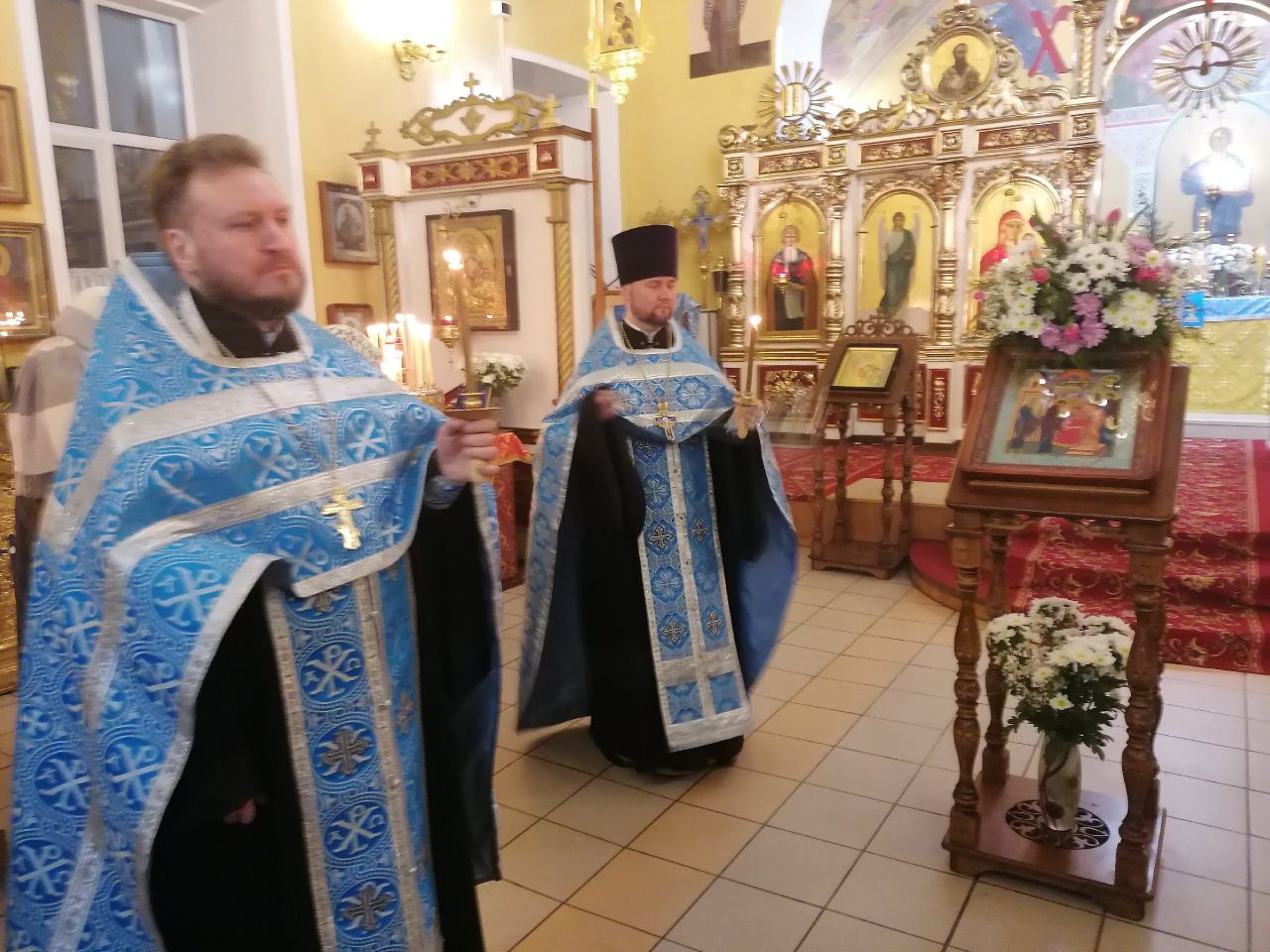 Всенощное бдение в канун праздника Сретение Господне