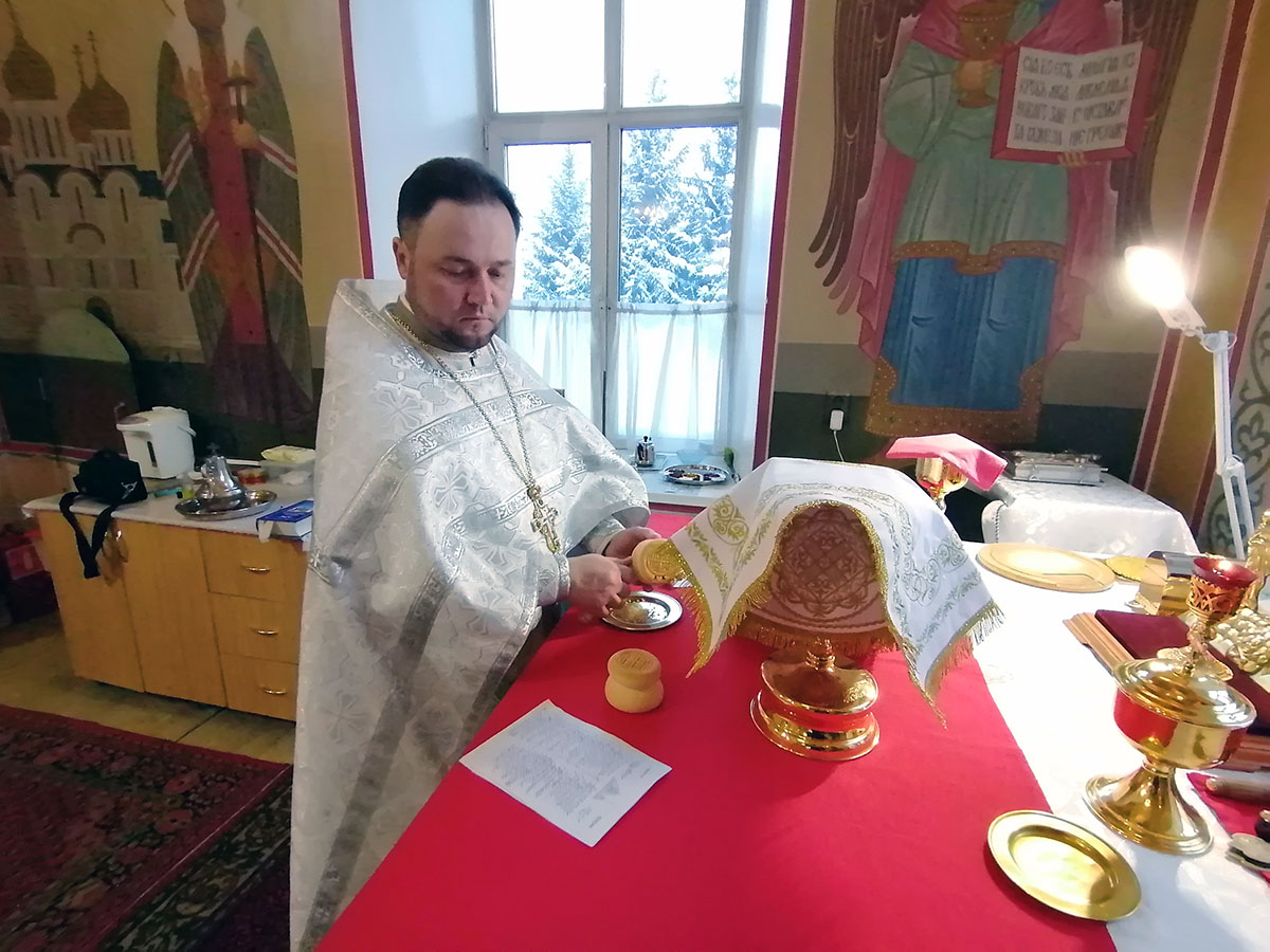 Крещенский сочельник в нашем храме