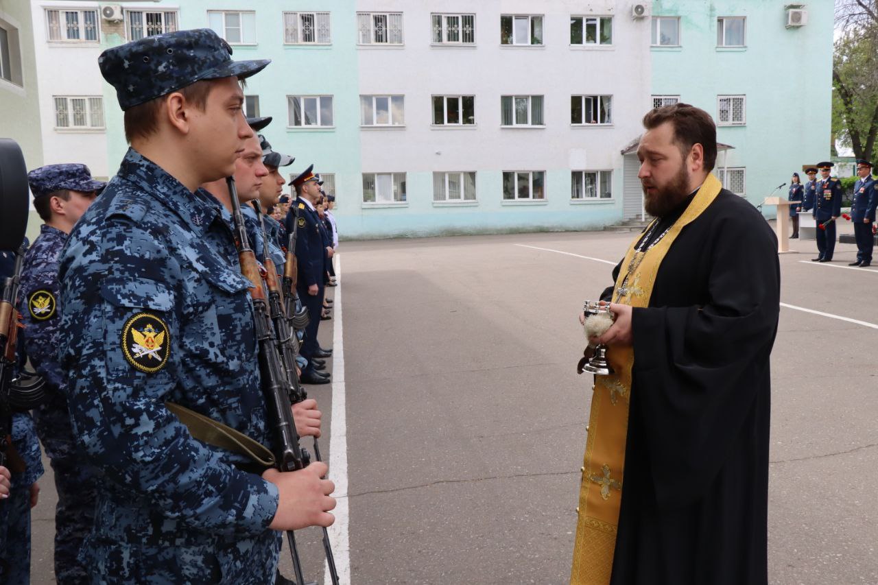 Протоиерей Антоний Шварёв принял участие в торжественных мероприятиях УФСИН, посвященные Дню Великой Победы