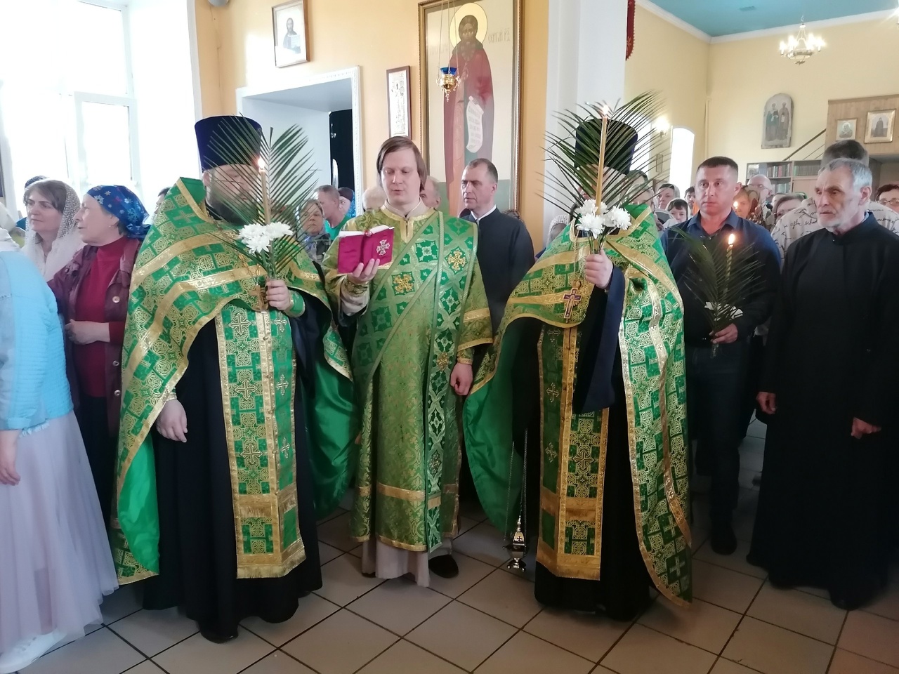 Всенощное бдение в канун Входа Господня в Иерусалим