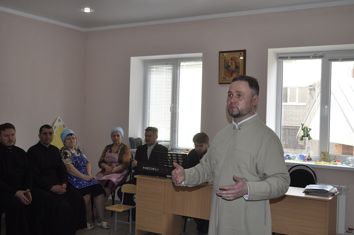 Лекция о профилактике коронавируса в храме