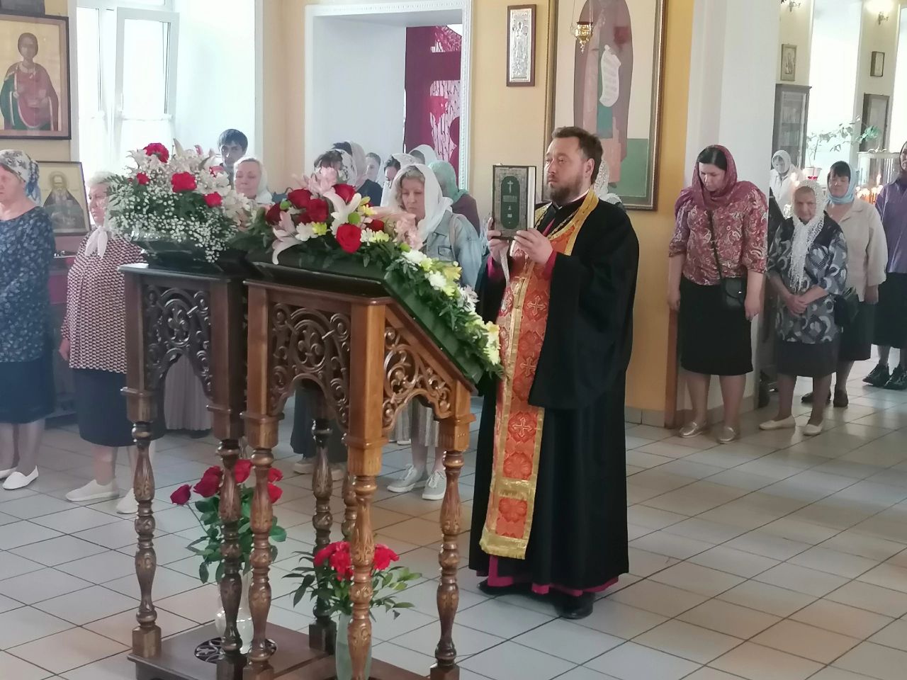 Всенощное бдение в канун престольного праздника нашего храма 